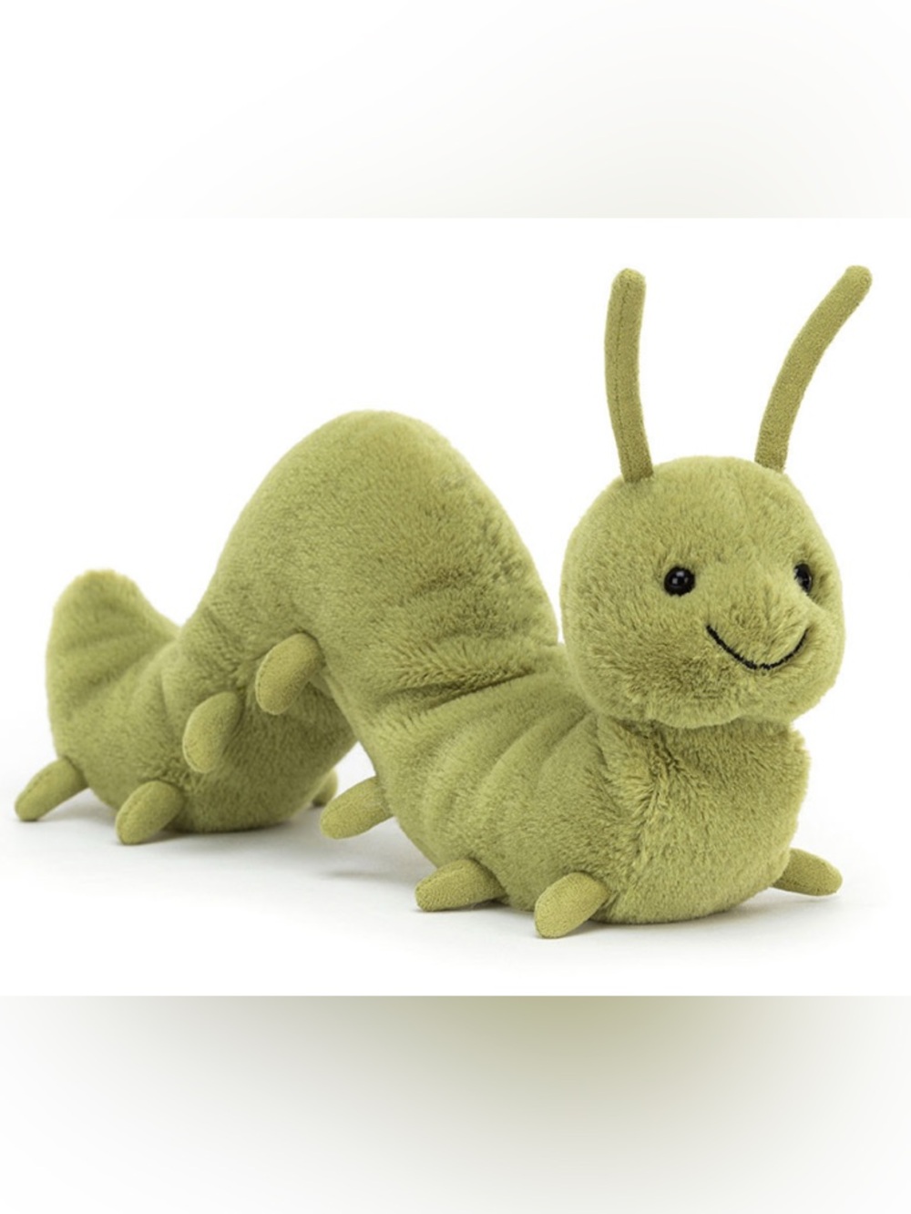 Jellycat Wriggidig Caterpillar Soft & Plush 8x9" NWT RETIRED HTF